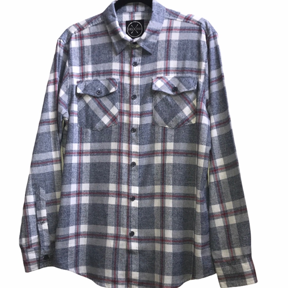 BirchXBlack Mens Flannel / Med. - Picture 12 of 12
